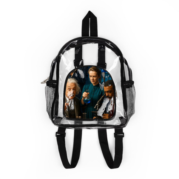 Curiosity in Motion - Clear Stadium Backpack