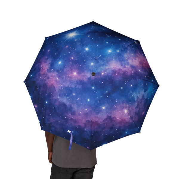 Ethereal Star Garden - Semi-Automatic Foldable Umbrella