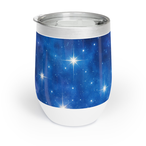 Ethereal Star Garden - Chill Wine Tumbler