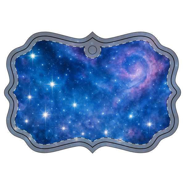 Ethereal Star Garden - Acrylic Ornament (Multi-depth)