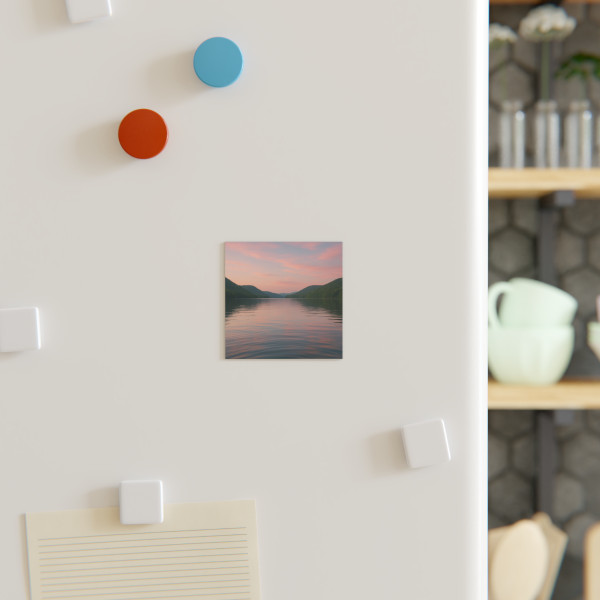 Whispers of Harmony - Square Magnet