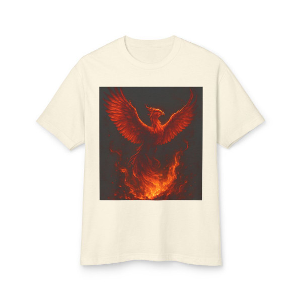Eternal Flame Ascent - Unisex Garment-Dyed Heavyweight Cotton Tee