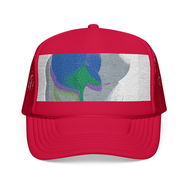 Ethereal Interplay - Foam Trucker Hat (Embroidery)