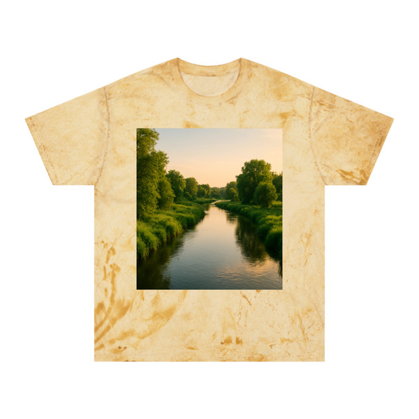 Serene River Valley - Unisex Color Blast T-Shirt