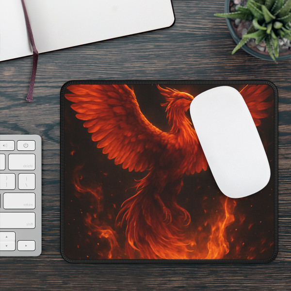 Eternal Flame Ascent - Gaming Mouse Pad