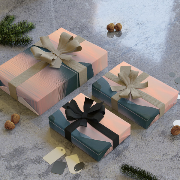 Whispers of Harmony - Gift Wrapping Paper Rolls, 1pc