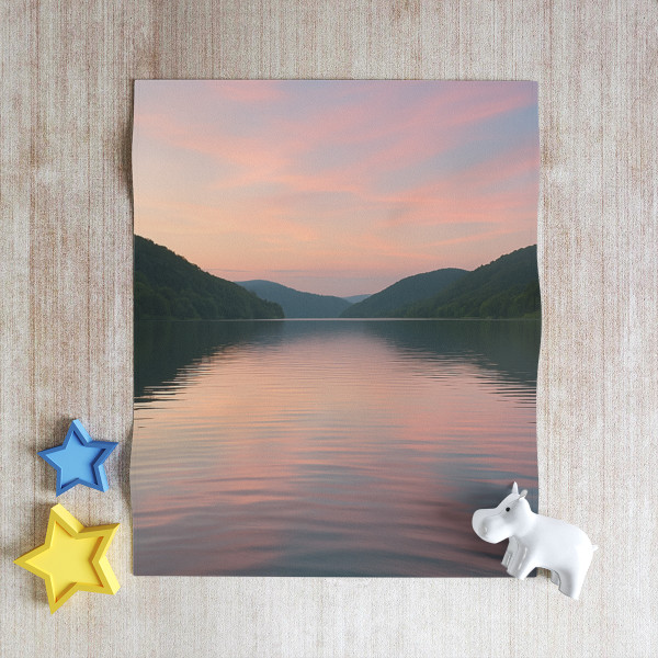 Whispers of Harmony - Throw Blanket