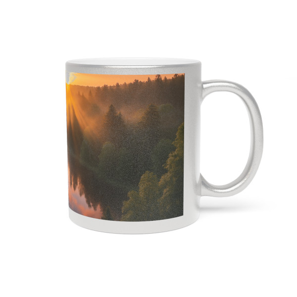Silent Wilderness - Metallic Mug (Silver\Gold)
