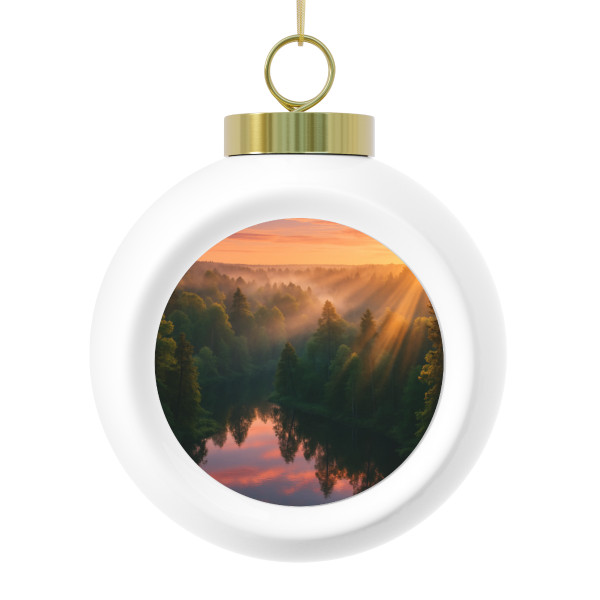 Silent Wilderness - Christmas Ball Ornament