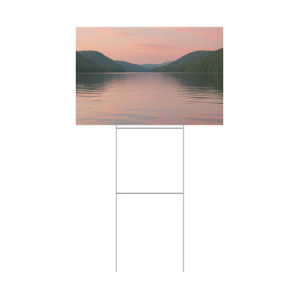 Whispers of Harmony - Plastic Yard Sign