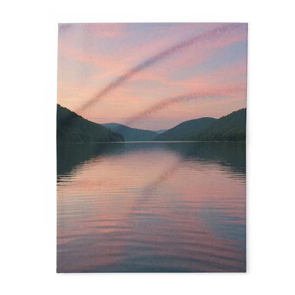 Whispers of Harmony - Arctic Fleece Blanket