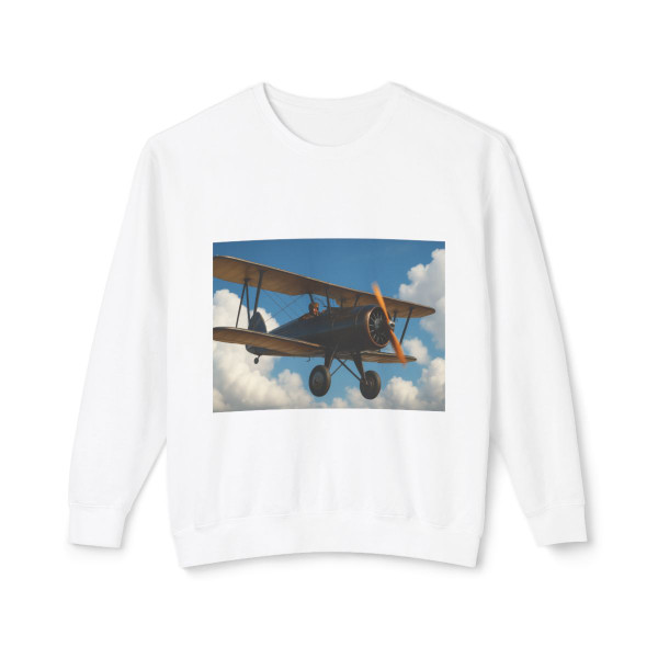 Skyward Soar - Unisex Lightweight Crewneck Sweatshirt