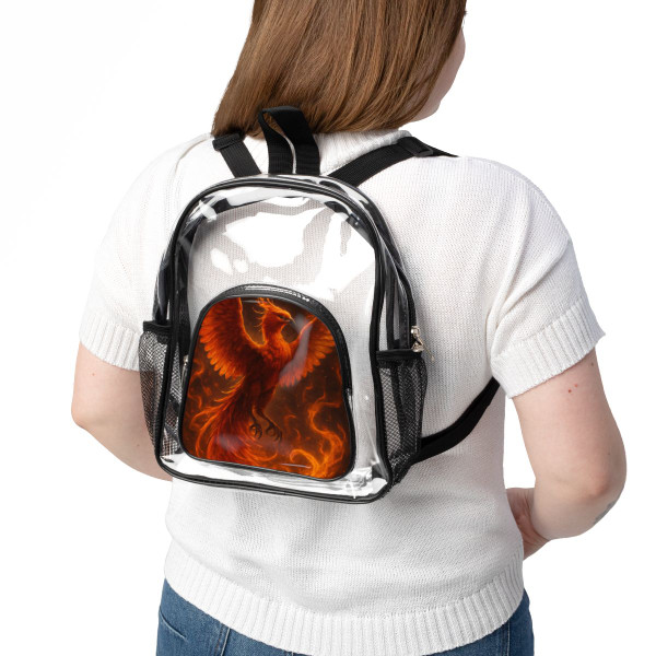 Eternal Flame Ascent - Clear Stadium Backpack