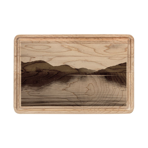 Whispers of Harmony - Wooden Cutting Board (Engraving)
