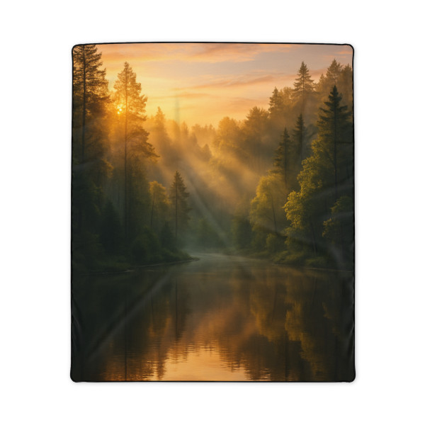 Silent Wilderness - Polyester Blanket