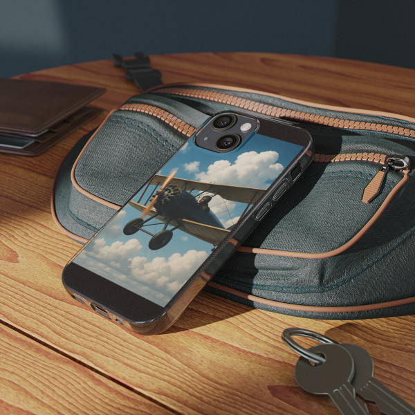 Skyward Soar - Clear Silicone Phone Cases
