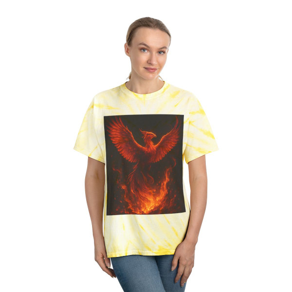 Eternal Flame Ascent - Tie-Dye Tee, Cyclone