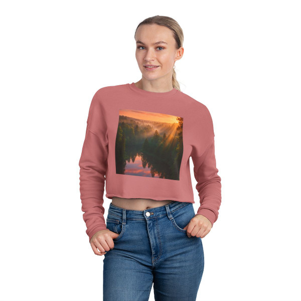 Silent Wilderness - Women's Cropped Sweatshirt