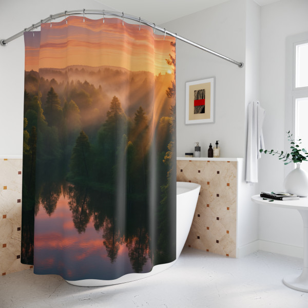 Silent Wilderness - Shower Curtains