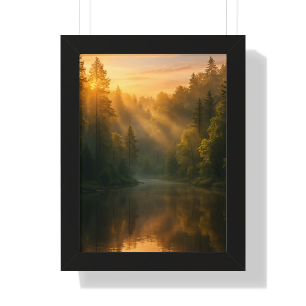Silent Wilderness - Framed Vertical Poster