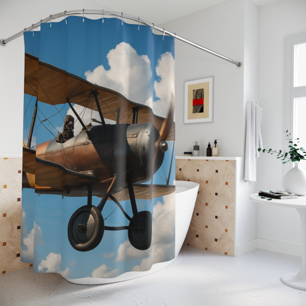 Skyward Soar - Shower Curtains