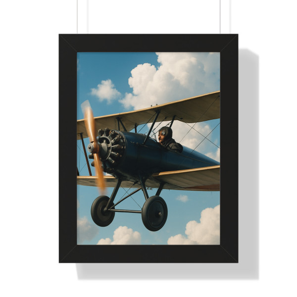 Skyward Soar - Framed Vertical Poster