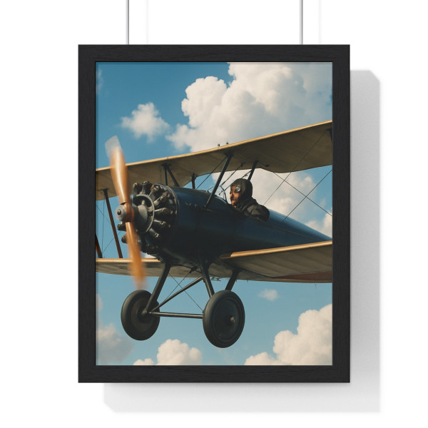 Skyward Soar - Vertical Framed Poster