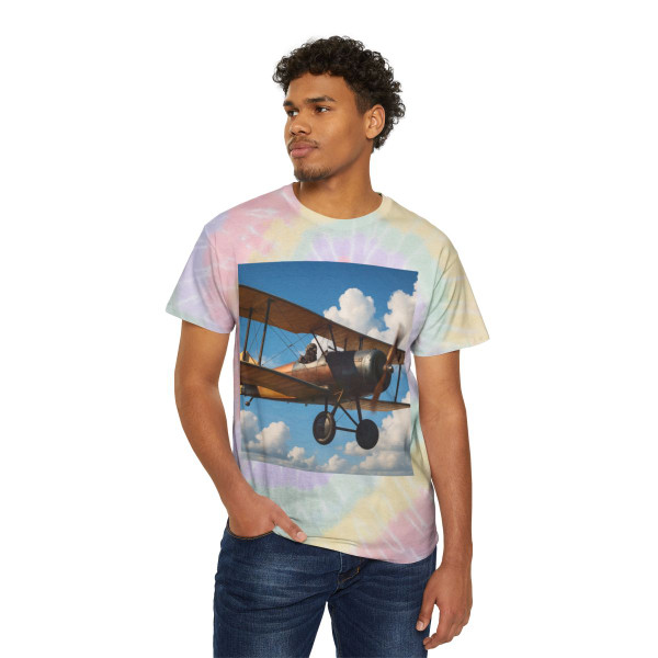 Skyward Soar - Tie-Dye Tee, Spiral