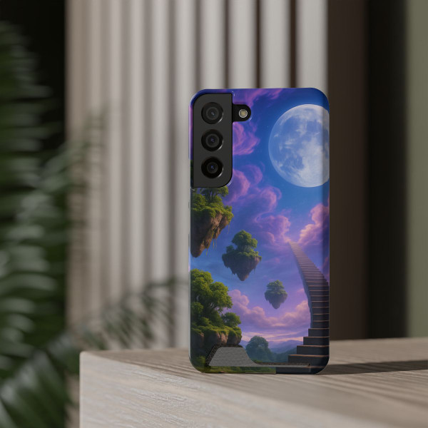 Ethereal Dreamscape - Phone Case With Card Holder