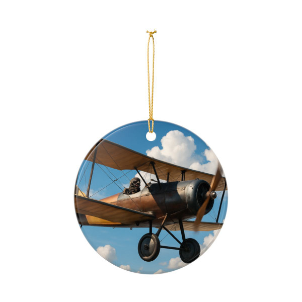 Skyward Soar - Ceramic Ornaments (2-Side Print)