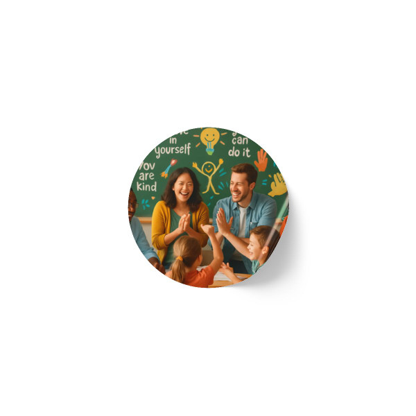 Inspire Every Day - Round Sticker Label Rolls