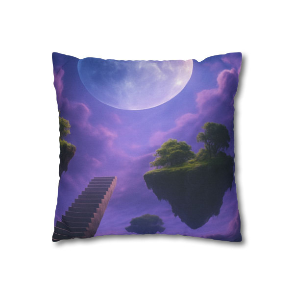 Ethereal Dreamscape - Spun Polyester Square Pillowcase