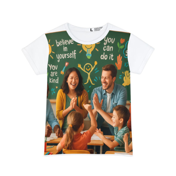 Inspire Every Day - Women's Short Sleeve Shirt (AOP)