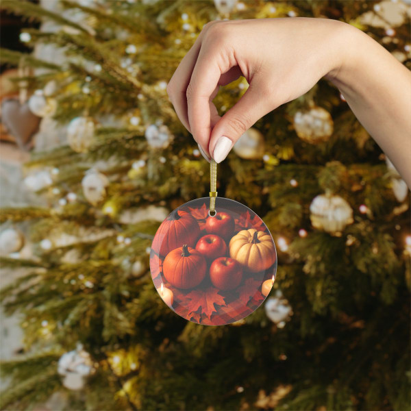 Harvest Table Delight - Glass Ornaments