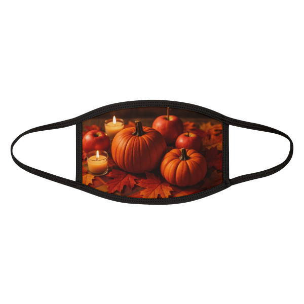 Harvest Table Delight - Mixed-Fabric Face Mask