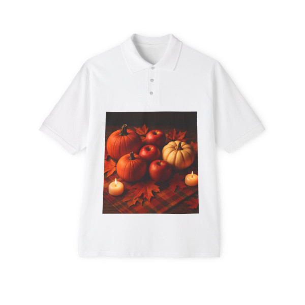 Harvest Table Delight - Men's Piqué Polo