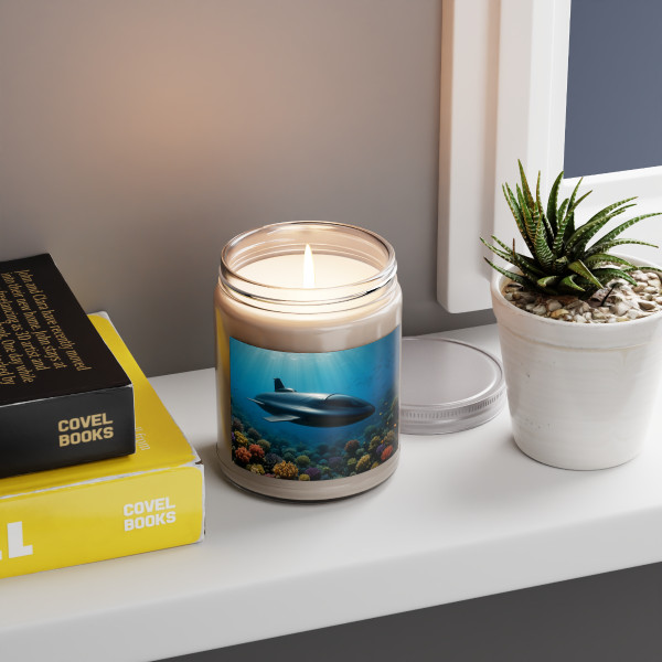 Deep Sea Adventure - Scented Soy Candles with White Lid, 9oz