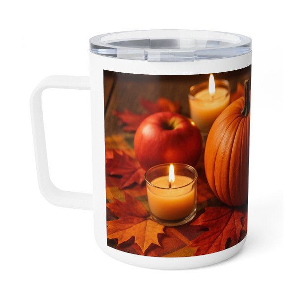 Harvest Table Delight - Insulated Coffee Mug, 10oz 