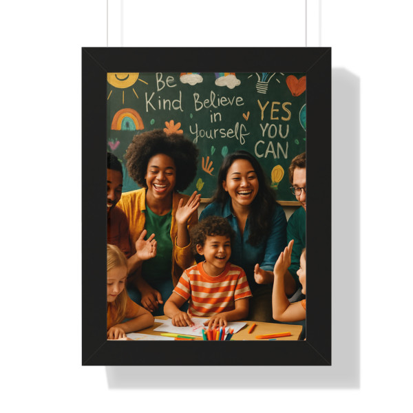 Inspire Every Day - Framed Vertical Poster