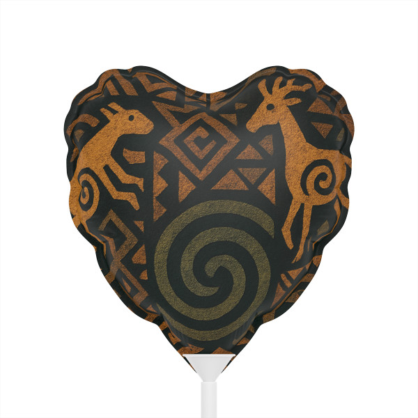 Echoes of Ancestors - Balloons (Round and Heart-shaped), 6"
