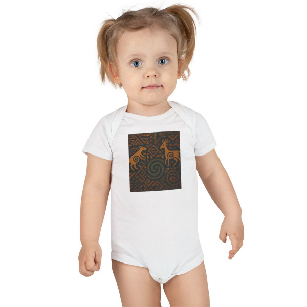 Echoes of Ancestors - Baby Short Sleeve Onesie®