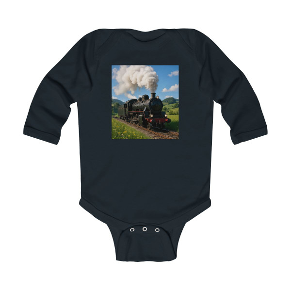 Steam Era Adventure - Infant Long Sleeve Bodysuit