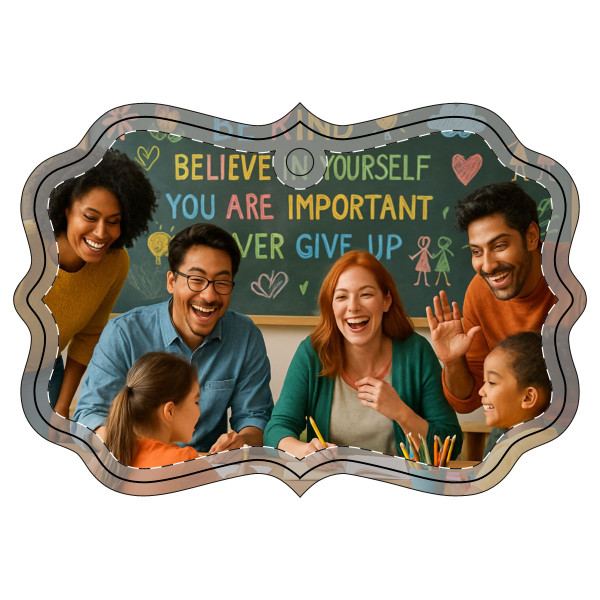 Inspire Every Day - Acrylic Ornament (Multi-depth)