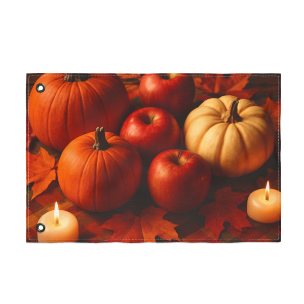 Harvest Table Delight - Double Sided Flag