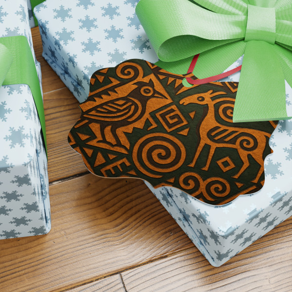 Echoes of Ancestors - Aluminum Ornaments, 1pc