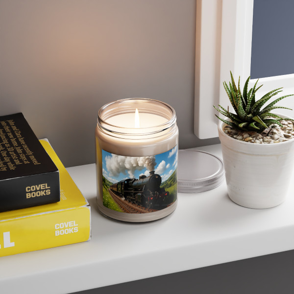 Steam Era Adventure - Scented Soy Candles with White Lid, 9oz