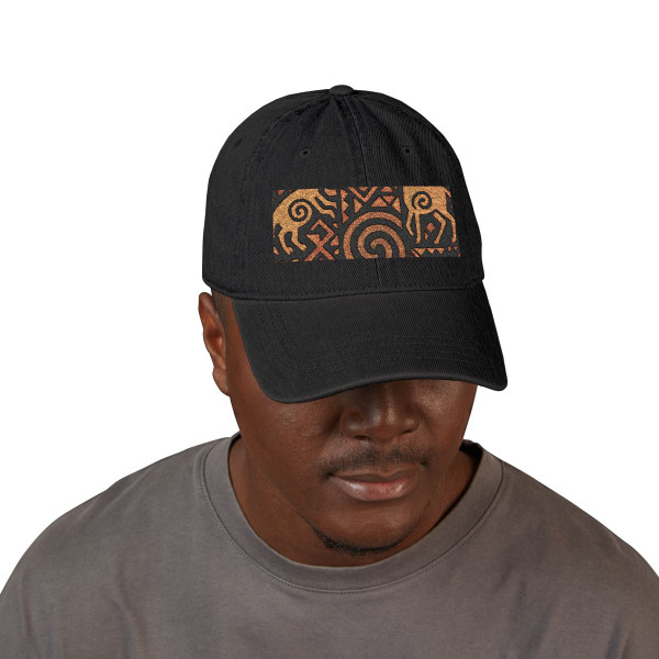 Echoes of Ancestors - Denim Hat (Embroidery)