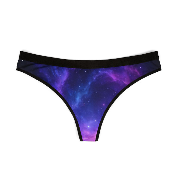 Cosmic Frontier - Women's Thongs (AOP)