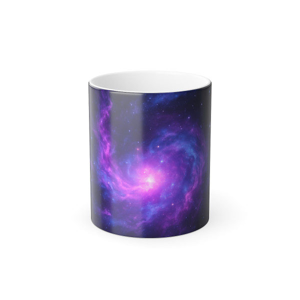Cosmic Frontier - Color Morphing Mug, 11oz