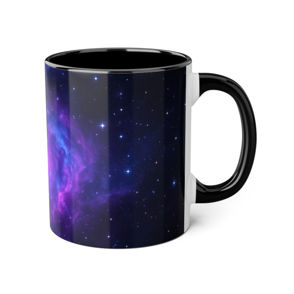Cosmic Frontier - Accent Mugs, 11oz